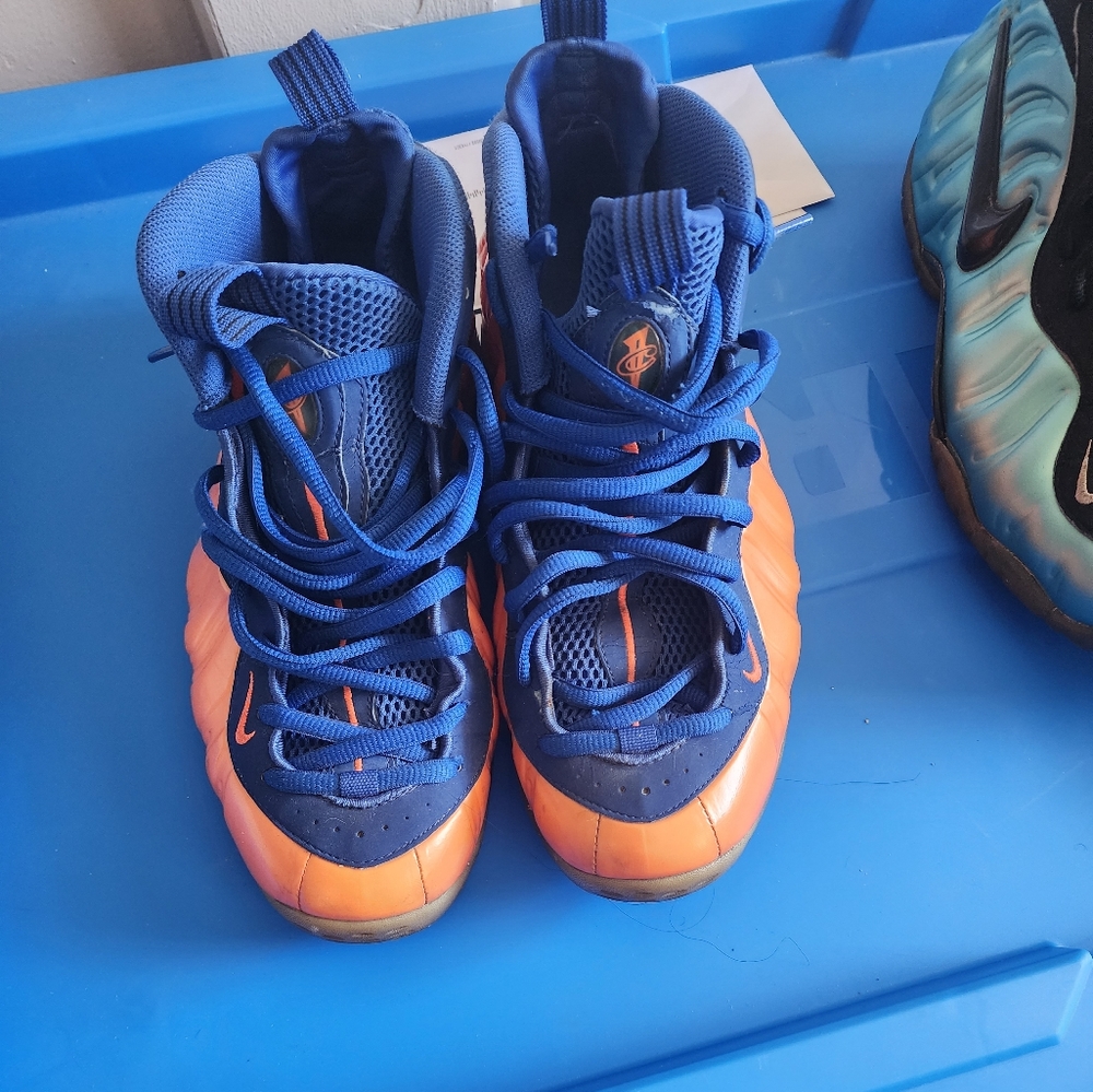 Orange foamposite